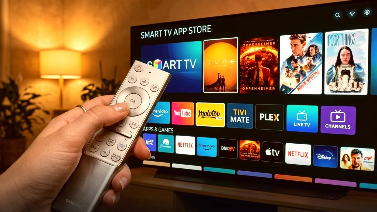 Comment installer IPTV sur Smart TV Samsung et LG (Guide Complet)