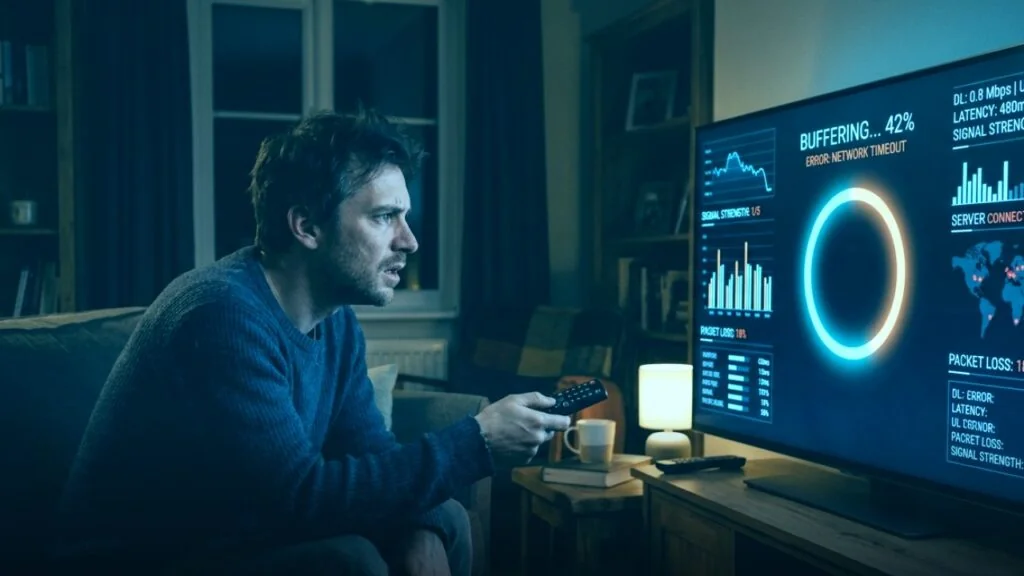 Pourquoi mon IPTV coupe et comment éliminer le buffering