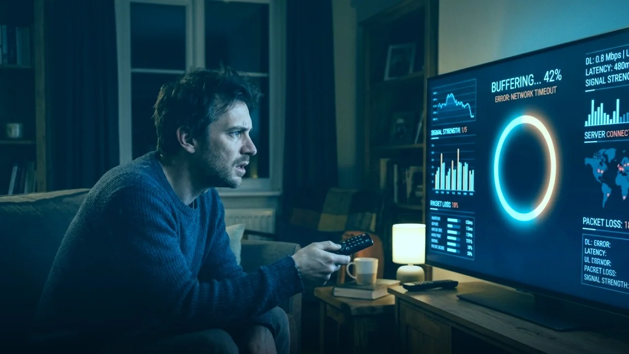 Pourquoi mon IPTV coupe et comment éliminer le buffering